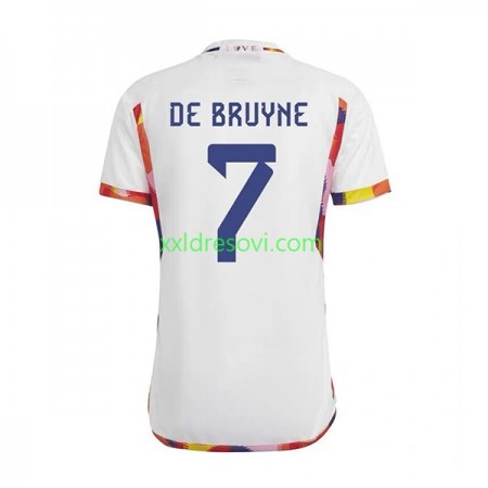 Belgija De Bruyne 7 Gostujući Nogometni Dres World Cup 2022